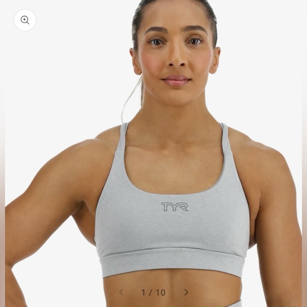 TYR Base Kinetic™ Women's Dual Strap Sports Bra - Heather